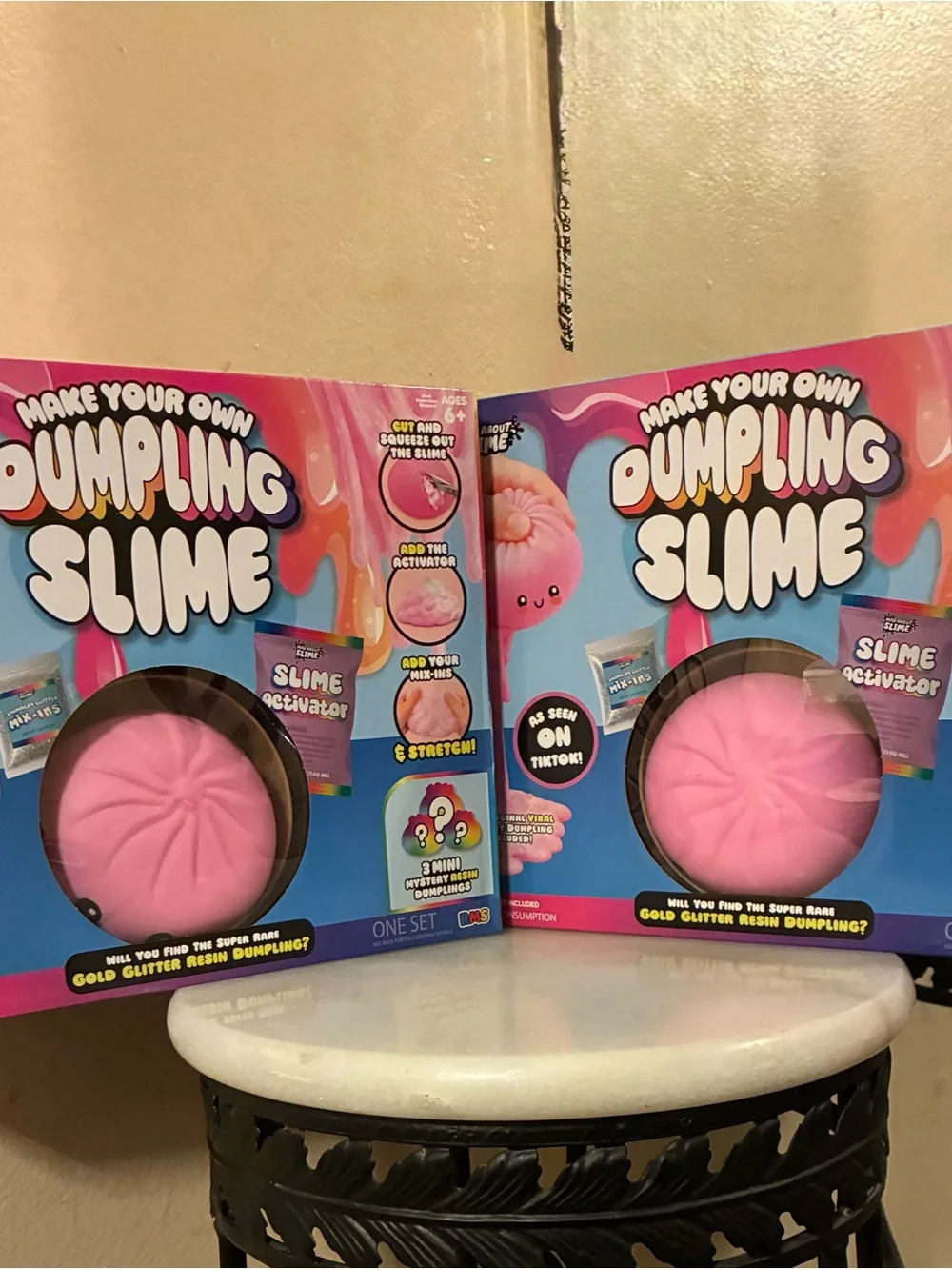 RMS Make Your Own Dumpling Slime Kit - Pink (2 count)